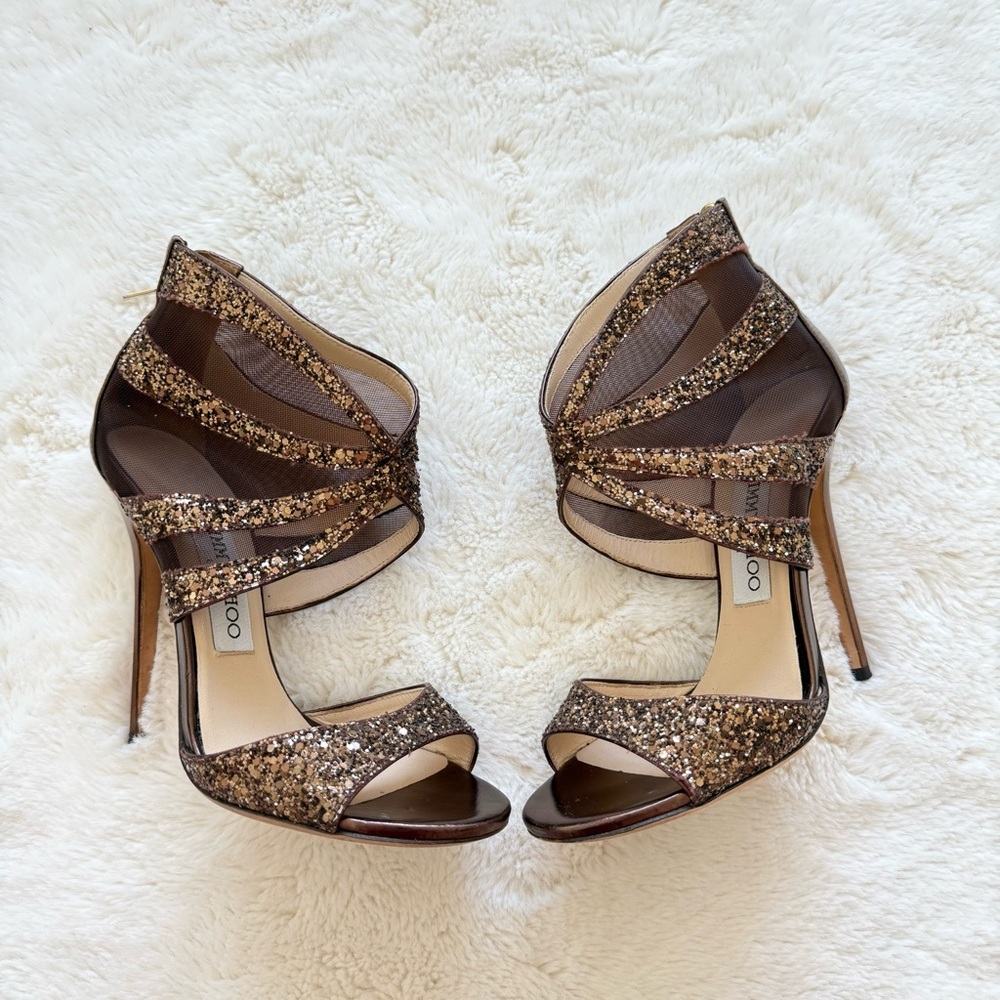 Jimmy Choo women high heels shoes size 36 EU Authentic